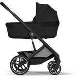 Cybex Moon Black Balios S Lux Blk Inklusiv Foldbar Cot