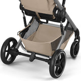 Cybex Almond Beige Balios S Lux Tpe Inklusiv Foldbar Cot