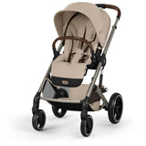 Cybex Almond Beige Balios S Lux Tpe Inklusiv Foldbar Cot