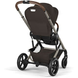 Cybex Chocolate Brown Balios S Lux Tpe Inklusiv Foldbar Cot