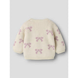 Name It Birch Bows In Mauve Shadows Nbfoana Ls Stickad Låda