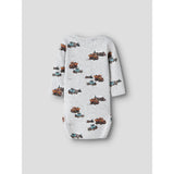 Name It Light Grey Melange Nbmozias Ls Slim Body Bf