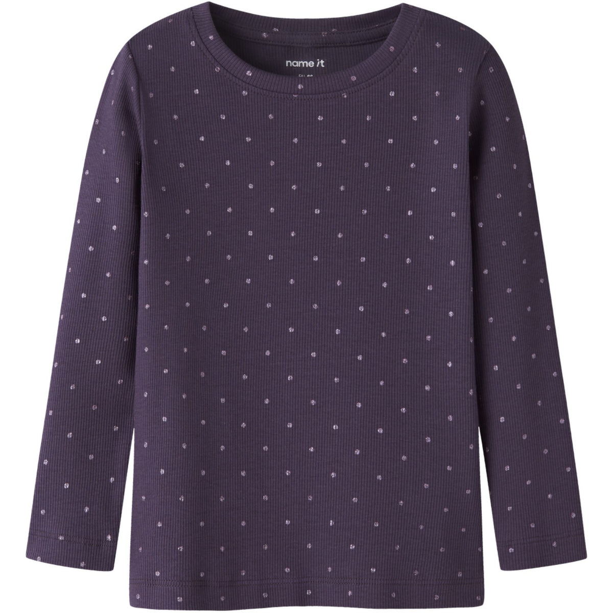 Name It Navy Cosmos Nmfodele Ls Slim Topp Bf