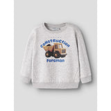Name It Light Grey Melange Nmmonikkel Ls Rlx Swe Bru Bf