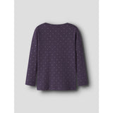 Name It Navy Cosmos Nmfodele Ls Slim Topp Bf