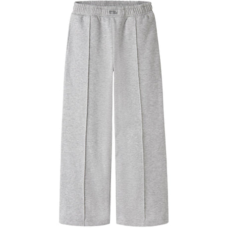 Name It Light Grey Melange Nkfoda Nreg Wide Swe Byxor Bru Bf