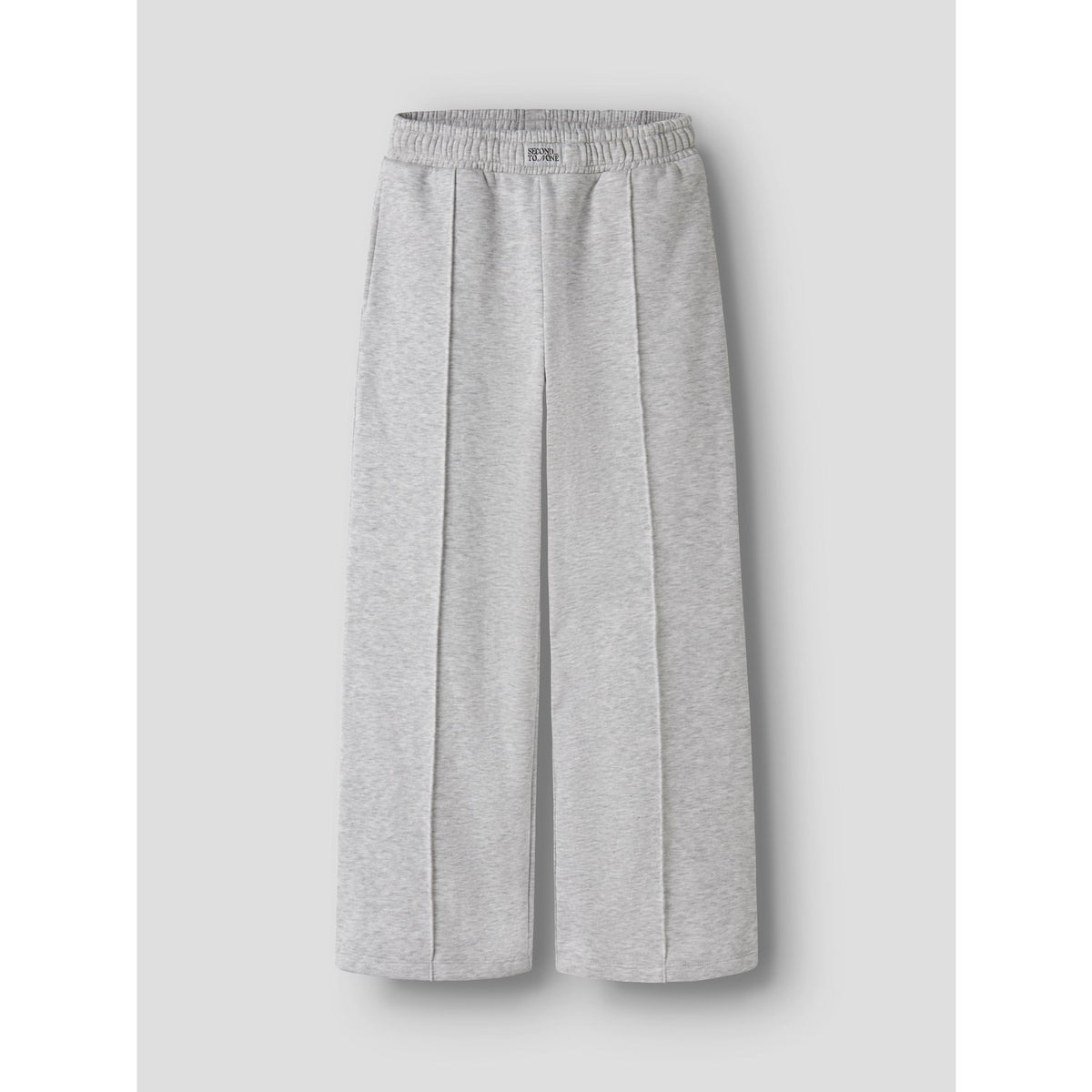 Name It Light Grey Melange Nkfoda Nreg Wide Swe Byxor Bru Bf