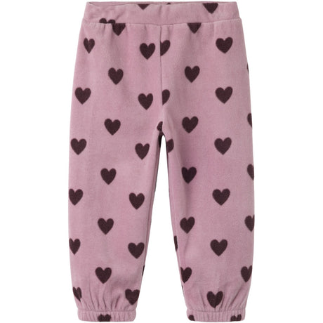Name It Mauve Shadows Nmfolajas Nreg Fleece Byxor