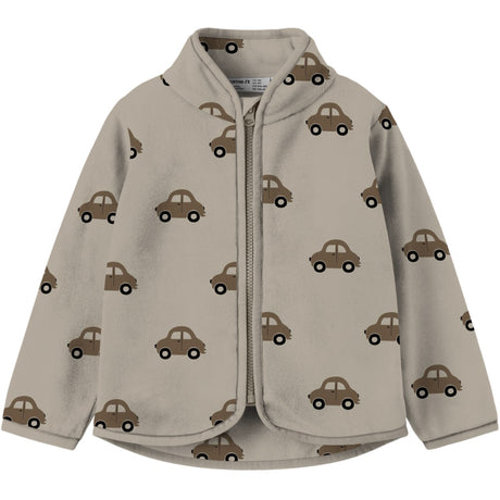 Name It Island Fossil Nmmorlajs Nreg Fleece Jacka
