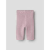 Name It Mauve Shadows Nbfolda Stickad Leggings