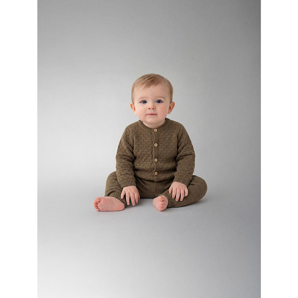 Name It Sepia Nbmolffe Stickad Leggings