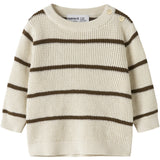 Name It Birch Sepia Nbmobob Ls Stickad