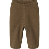 Name It Sepia Nbmolffe Stickad Leggings