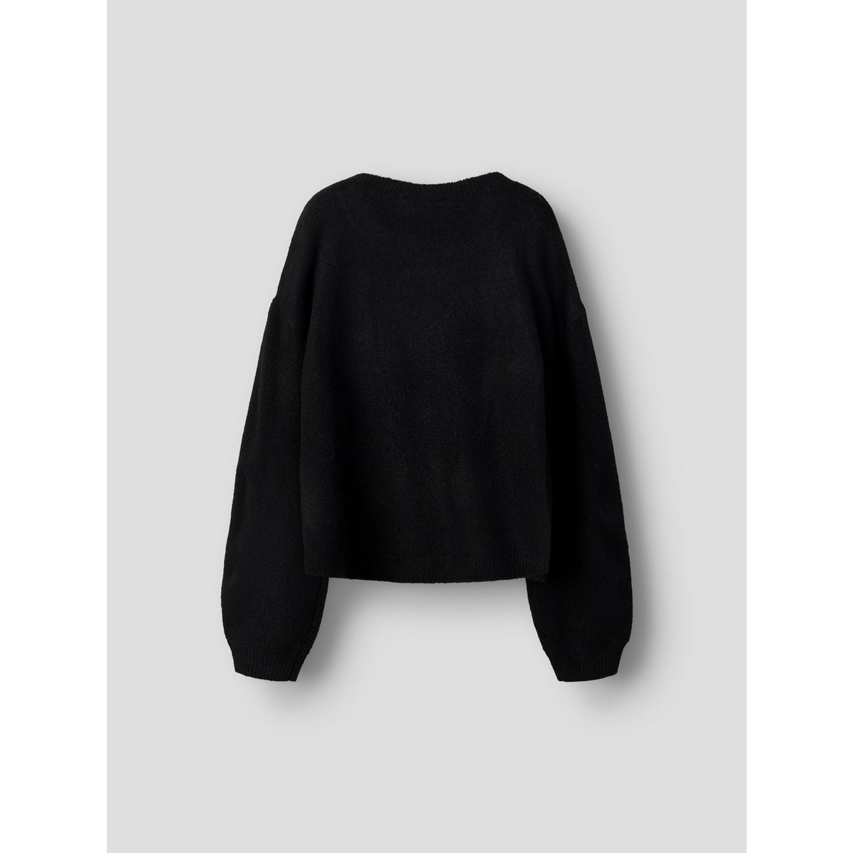 Name It Black Hearts In Birch Nkfogusse Ls Stickad