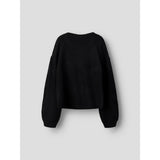 Name It Black Hearts In Birch Nkfogusse Ls Stickad