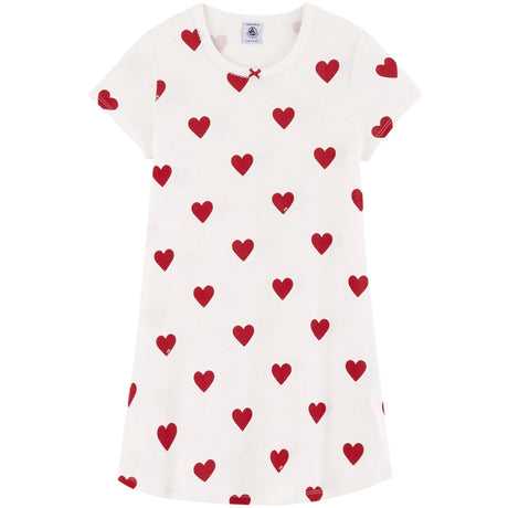 Petit Bateau Hearts Kortärmad Klänning