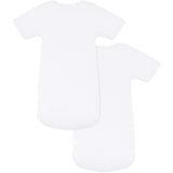 Petit Bateau White 2-pack Kortärmad Body