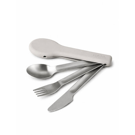 Haps Nordic Oyster Grey Kids Bestick Sett