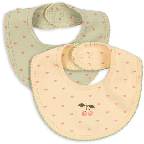 Konges Sløjd Coeur Golden/Coeur Lint Basic 2 Pack Haklapp