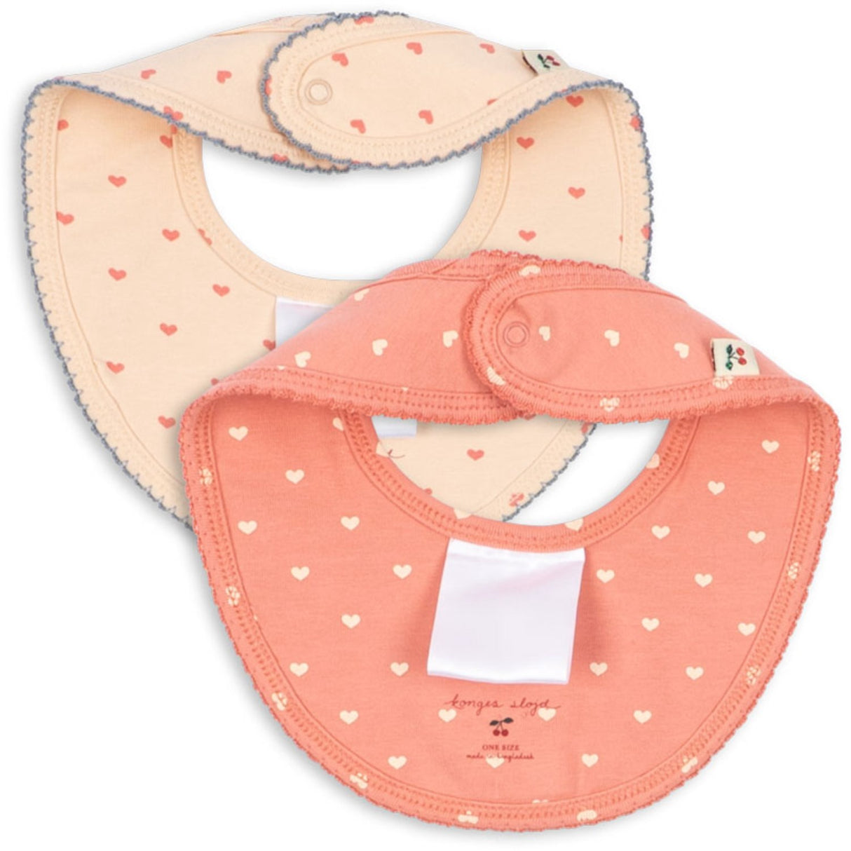 Konges Sløjd Coeur Lantana/Teddy Coeur Basic 2 Pack Haklapp