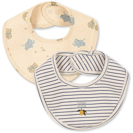 Konges Sløjd Stripe Como Basic 2 Pack Haklapp