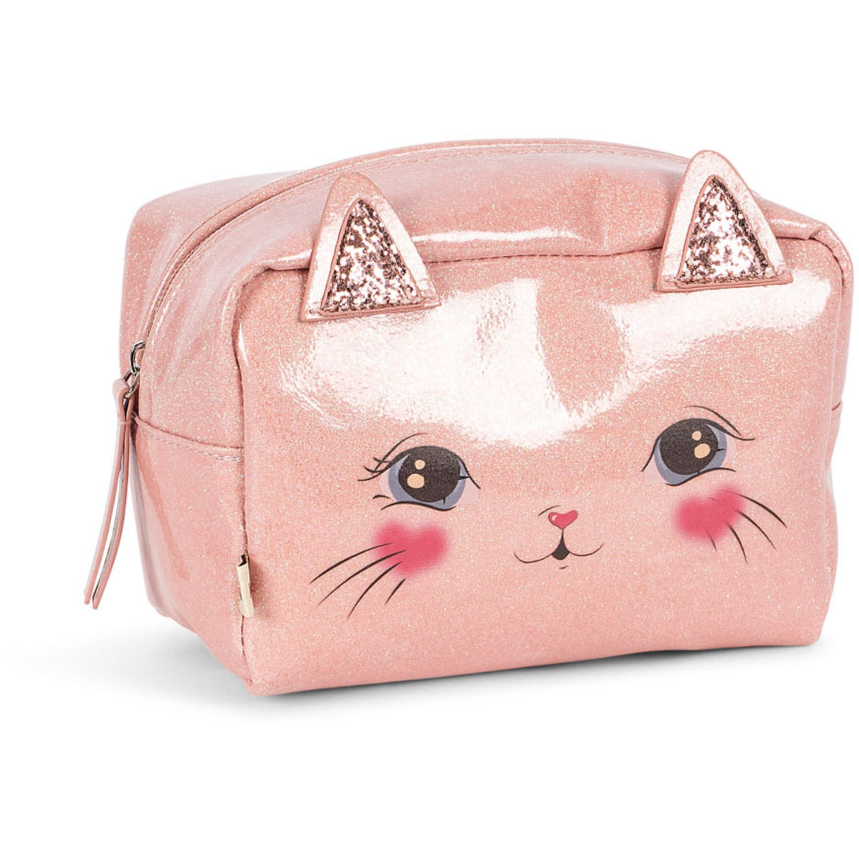 Konges Sløjd Cerise Glitter Pink Kat Pouch
