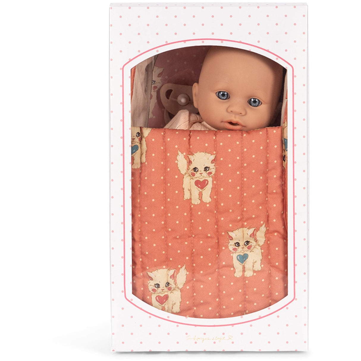Konges Sløjd Ciao Miao Rose Cattie Baby Docka Med Lift