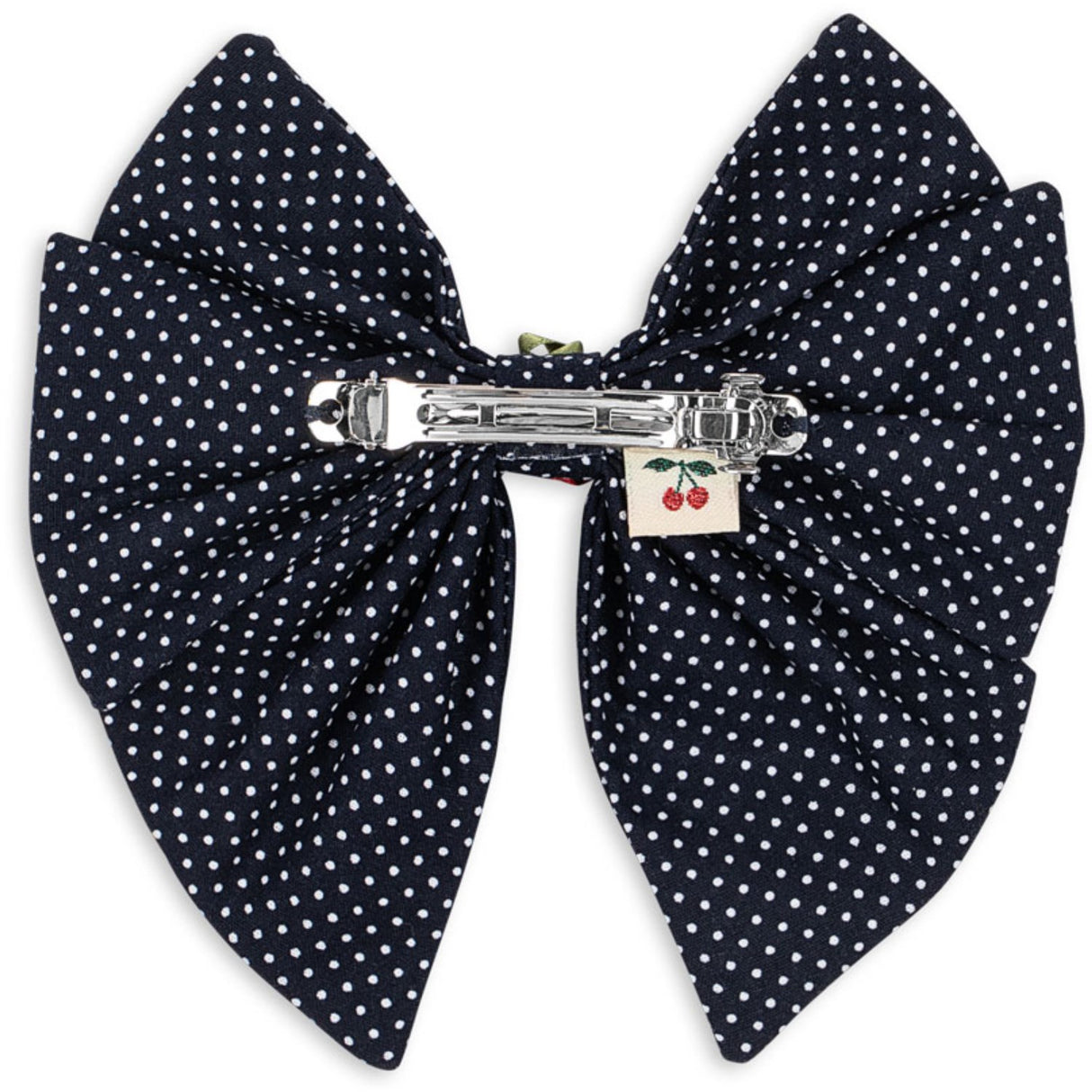 Konges Sløjd Dot Nuit Rose Rouge Rosett Hair Clip