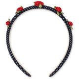 Konges Sløjd Dot Nuit Rose Rouge Hairbrace