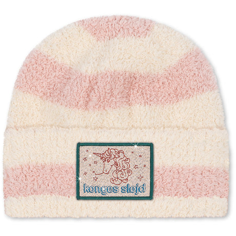 Konges Sløjd Rosy Stripe Softy Beanie
