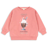 Konges Sløjd Peach Blossom Lou Paljet Sweatshirt Gots