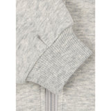 Konges Sløjd Grey Melange Lou Paljet Sweat Zip Huva Gots