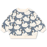 Konges Sløjd Swan Loupy Print Sweatshirt Gots