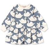 Konges Sløjd Swan Loupy Print Sweat Klänning Gots