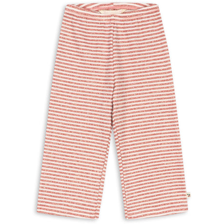 Konges Sløjd Rose Cream Stripe Roli Stripe Flared Byxor Ocs