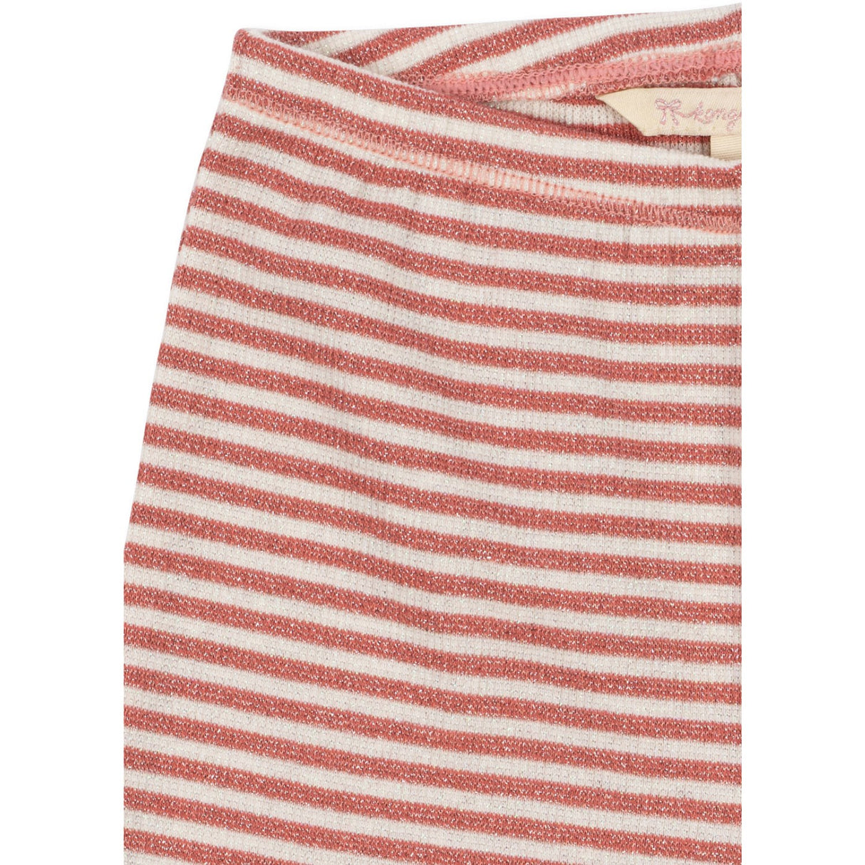 Konges Sløjd Rose Cream Stripe Roli Stripe Flared Byxor Ocs