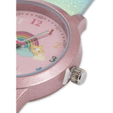 Konges Sløjd Rainbow Glitter Kids Klocka Rainbow