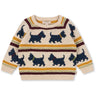 Konges Sløjd Piccolo Scottie Belou Stickad Sweater