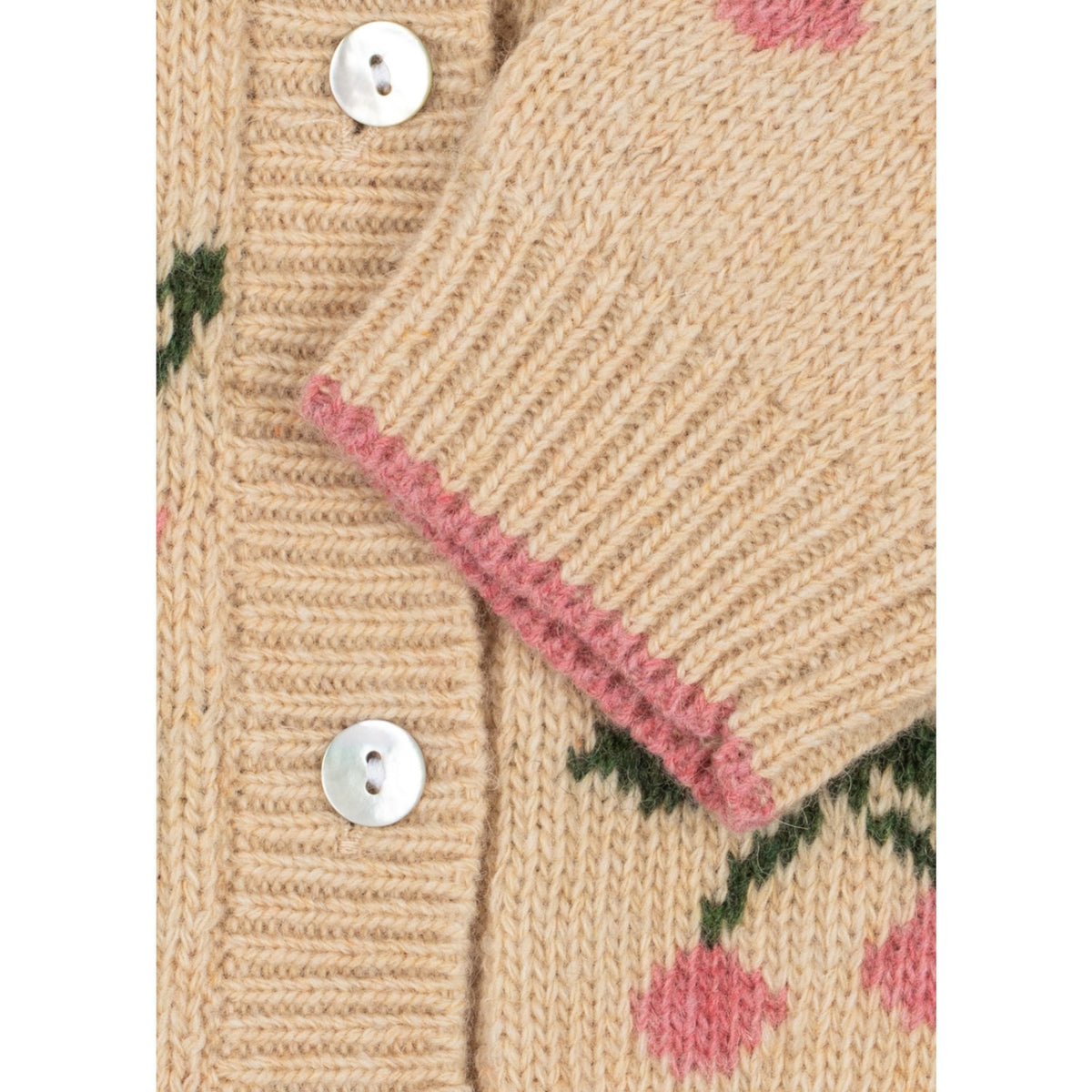 Konges Sløjd Cherry Belou Krage Cardigan