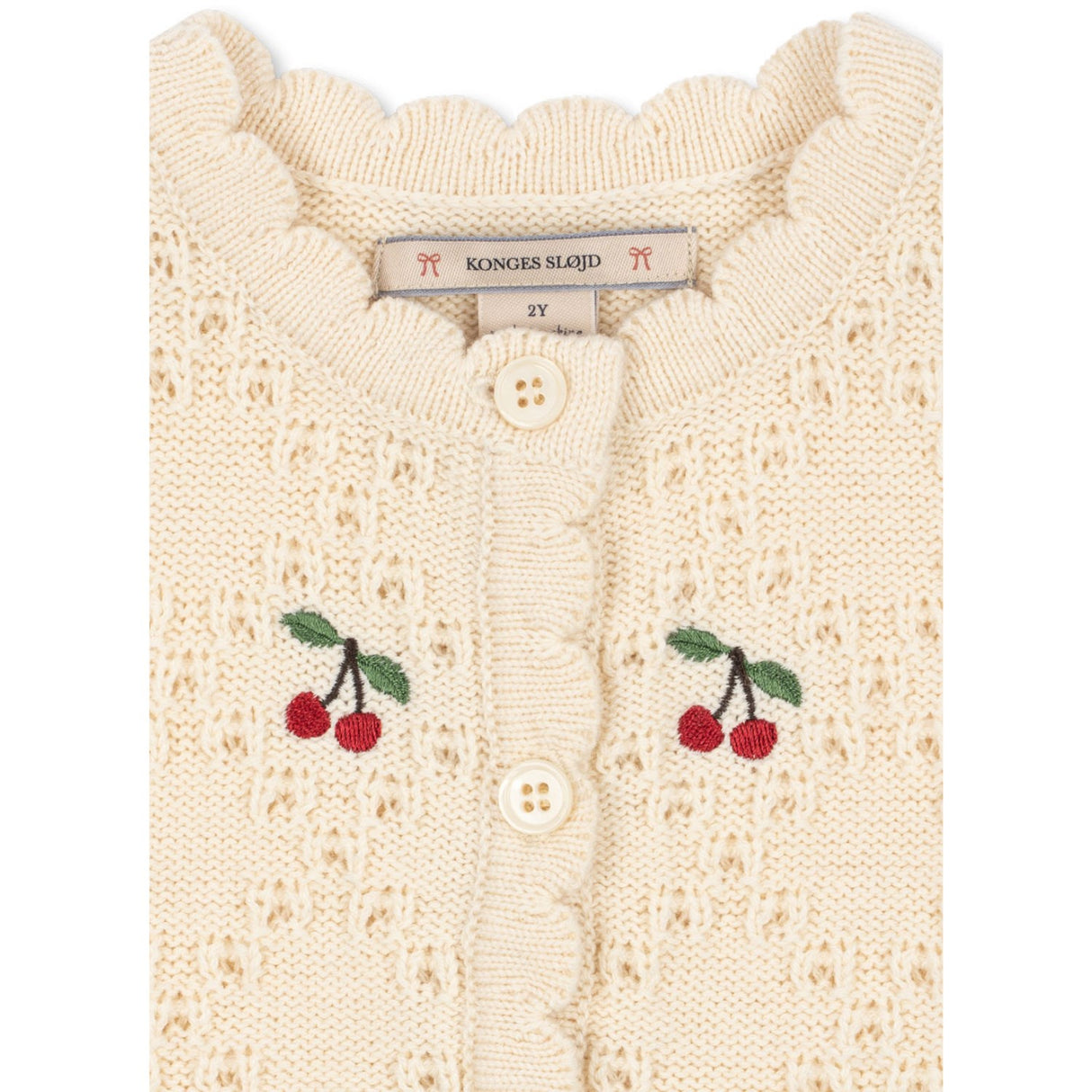 Konges Sløjd Buttercream Cocolo Cardigan