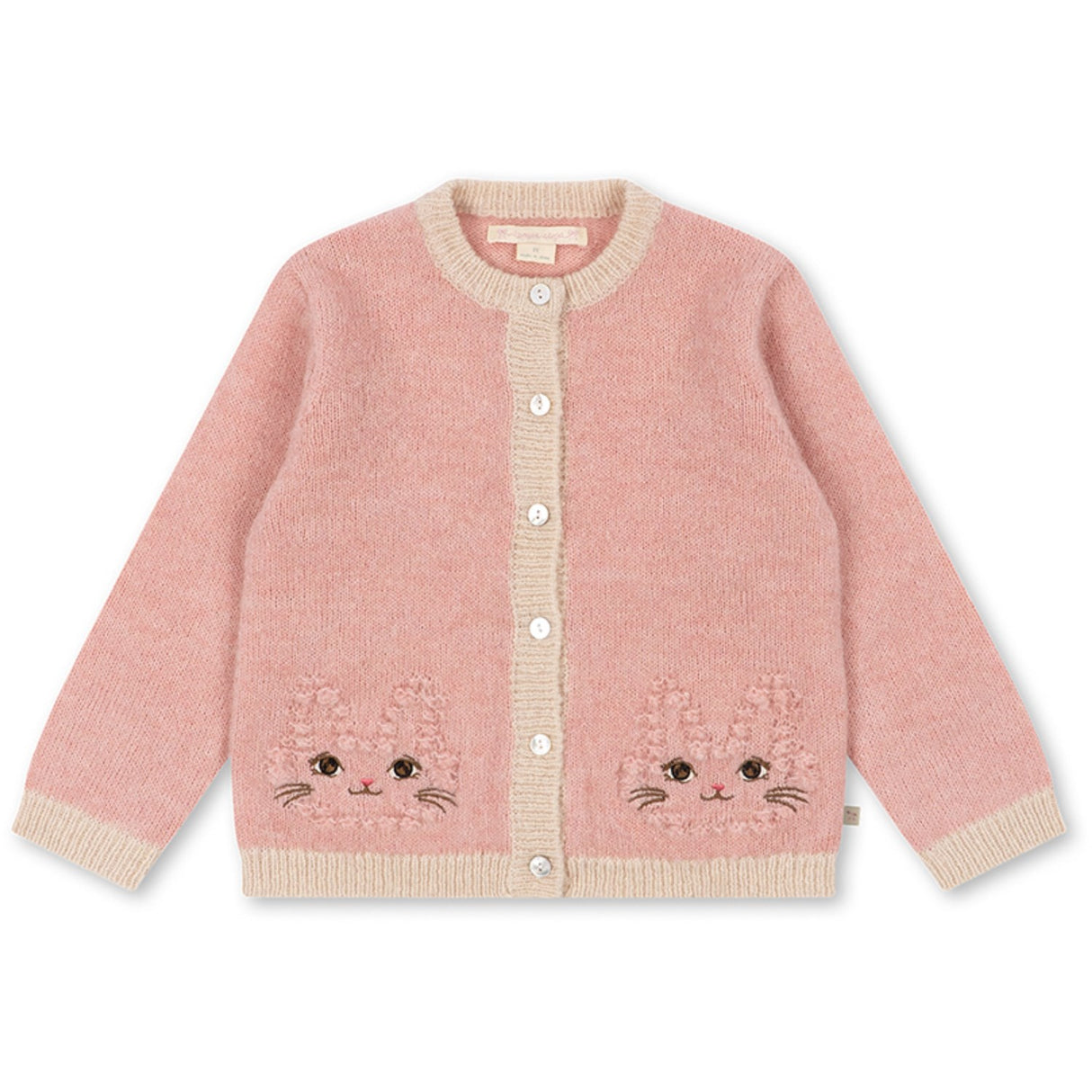 Konges Sløjd Silver Pink Kitty Cardigan