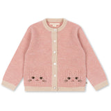 Konges Sløjd Silver Pink Kitty Cardigan