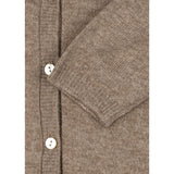 Konges Sløjd Light Brown Mattou Stickad Onesie