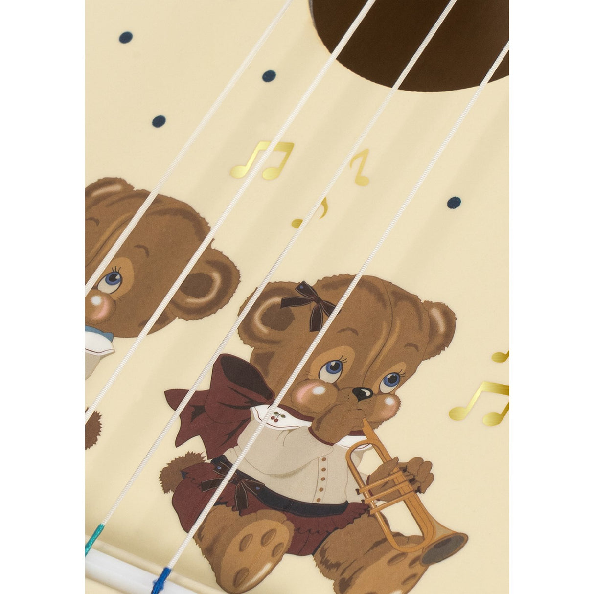 Konges Sløjd Teddy Bear Ukulele Glossy
