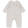 Konges Sløjd Stripe Como Basic Zip Onesie Gots