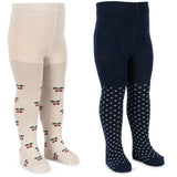 Konges Sløjd Cherry Mix 2 Pack Cherry Dot Strumpbyxar