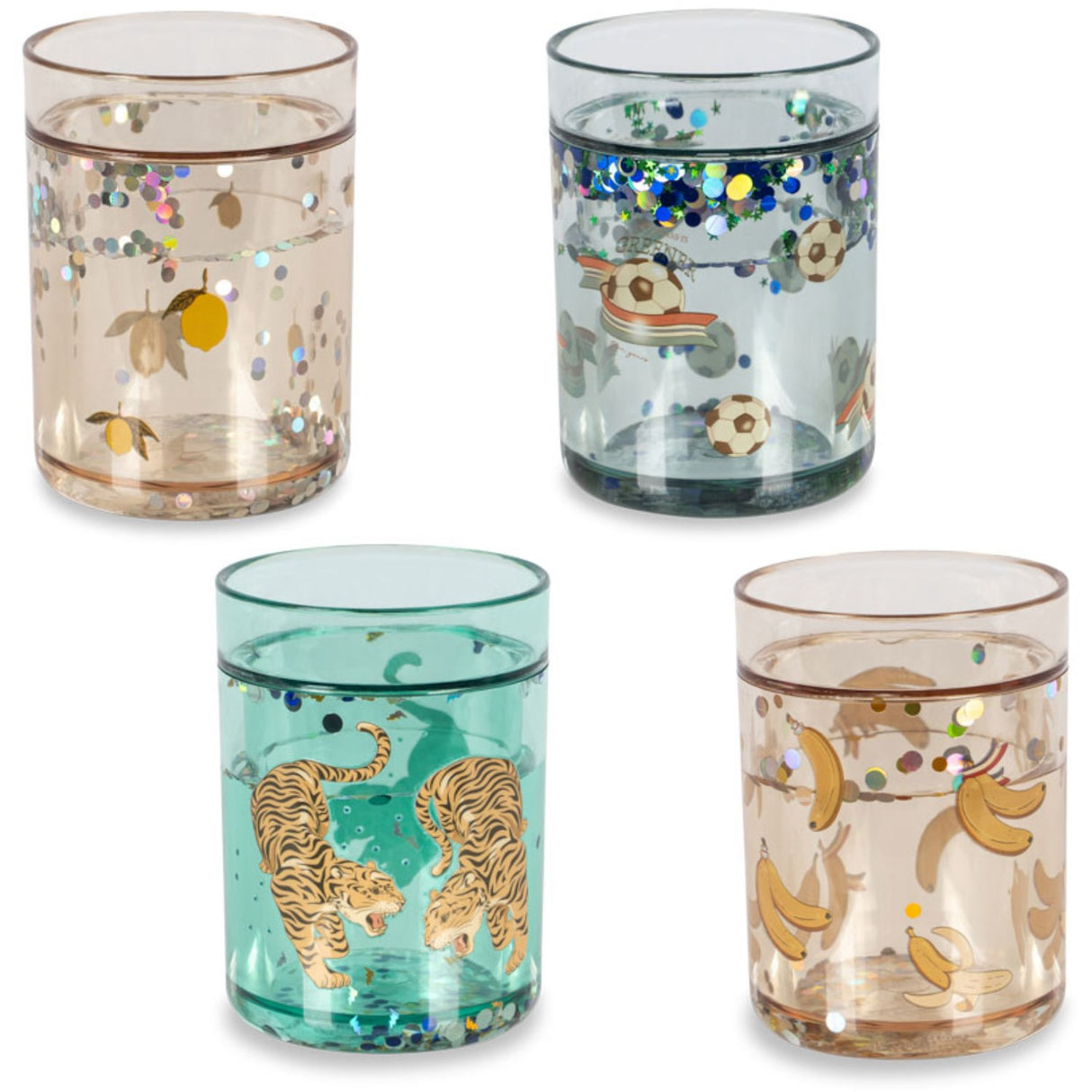 Konges Sløjd Multi 4 Pack Glitter Kopper