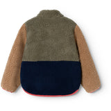 LIEWOOD Army Brown Multi Mix Nolan Pile Jacka