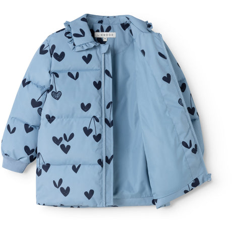 LIEWOOD Sweethearts / Beach Blue Anemone Jacka