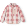 LIEWOOD Mega Check / Rose Blush Nolan Pile Jacka